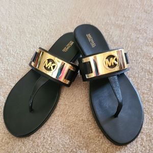 Michael Kors black sandals